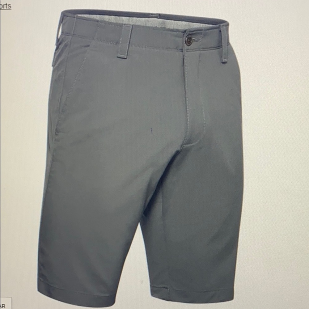 Men’s Under Armour Gray Golf Shorts